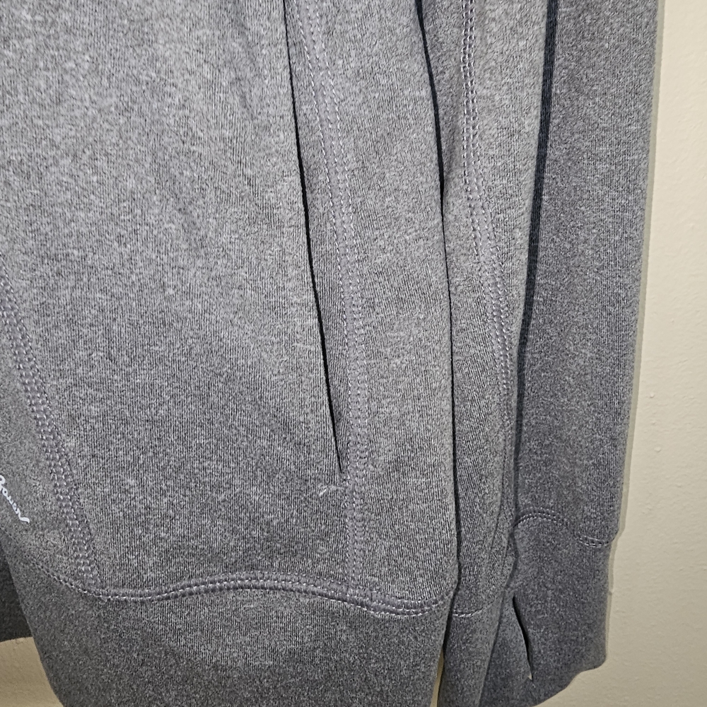 NEW Eddie Bauer Women's Gray Full Zip Track Jacket Size L Lightweight - Picture 3 of 10